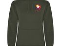 Urban damska bluza z kapturem, venture green