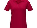 Damska organiczna koszulka polo Graphite, czerwony