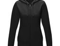Ruby women’s organic recycled full zip hoodie, czarny