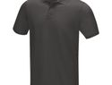 Męska organiczna koszulka polo Graphite, szary sztormowy