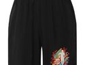 Murray spodenki sportowe unisex, czarny