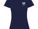 Montecarlo sportowa koszulka damska z krótkim rękawem, granatowy