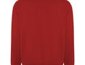Batian bluza unisex z okrągłym dekoltem, czerwony