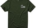 Męski t-shirt Nanaimo z krótkim rękawem, zieleń wojskowa
