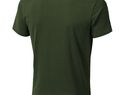 Męski t-shirt Nanaimo z krótkim rękawem, zieleń wojskowa