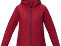 Notus damska ocieplana kurtka softshell, czerwony