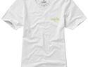 Damski T-shirt organiczny Kawartha z krótkim rękawem, biały