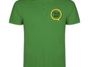 Star koszulka męska polo z krótkim rękawem, tropical green