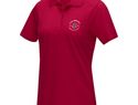 Damska organiczna koszulka polo Graphite, czerwony