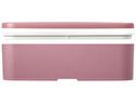 MIYO Renew jednoczęściowy lunchbox, różowy / biały