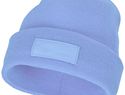 Czapka typu beanie Boreas z naszywką, jasnoniebieski