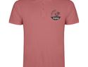 Star koszulka męska polo z krótkim rękawem, chrysanthemum red