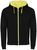 Czarny / fluor yellow