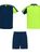 Fluor green / navy blue