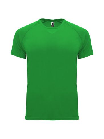 Bahrain sportowa koszulka męska z krótkim rękawem, zielona paproć