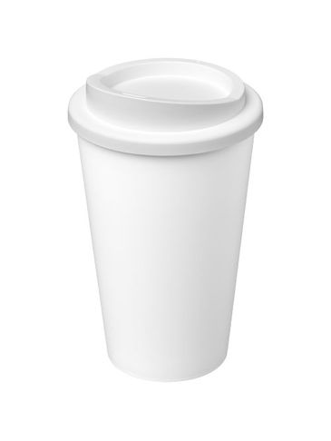 Kubek Americano Eco z recyklingu o pojemności 350 ml, biały