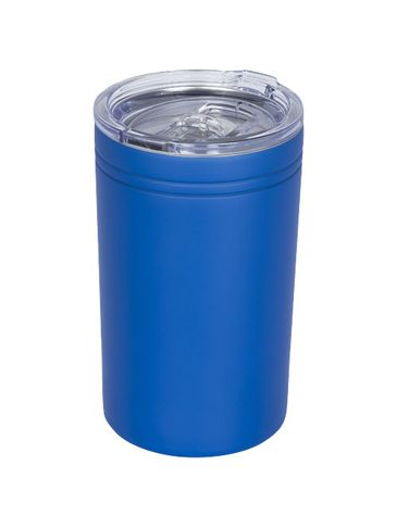 Kubek termiczny izolowany próżniowo Pika 330 ml, błękit królewski