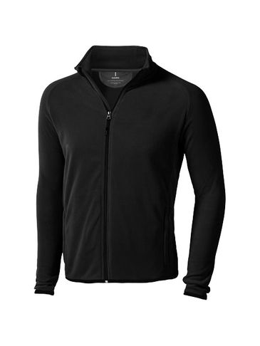 Męska kurtka mikropolarowa Brossard, czarny