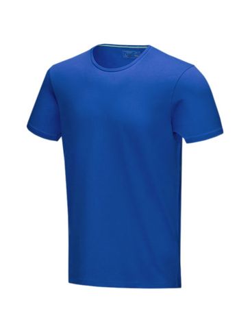 Męski organiczny t-shirt Balfour, niebieski