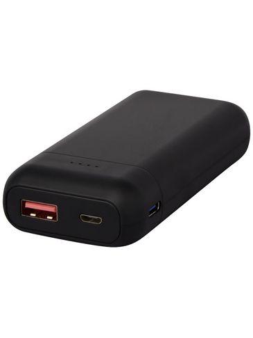 Odyssey powerbank o wysokiej gęstości energetycznej, 10 000 mAh, czarny
