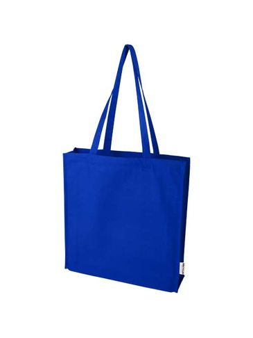 Florida torba na zakupy 270 g/m² z dnem 14L, błękit królewski