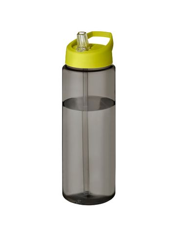 H2O Active® Eco Vibe 850 ml, bidon z dzióbkiem , ciemnografitowy / limonka