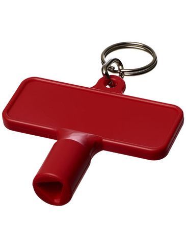 Brelok do prostokątnego klucza Maximilian , czerwony