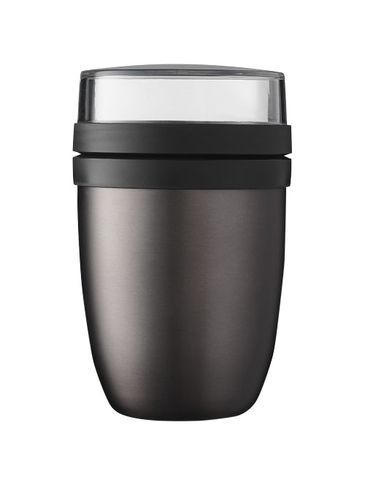 Izolowany pojemnik na lunch Ellipse, tytanowy