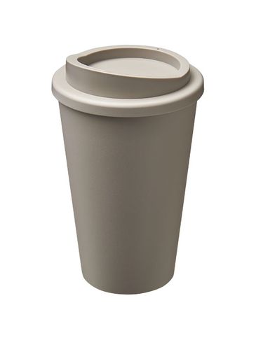 Kubek termiczny z serii Americano®­­ Renew o pojemności 350 ml, szary kamienny