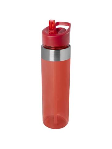 Dylan 650 ml Tritan butelka z wieczkiem z dzióbkiem, czerwony