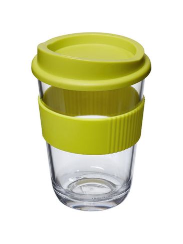 Kubek Americano® Cortado o pojemności 300 ml z uchwytem, limonka