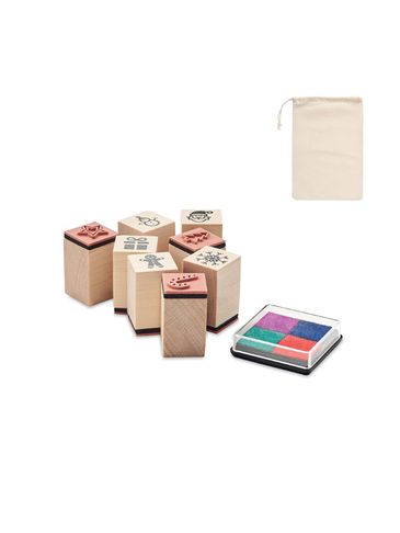 STAMPIE - Drewniane pieczątki świąteczne