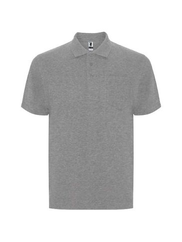 Centauro Premium koszulka polo unisex z krótkim rękawem, marl grey
