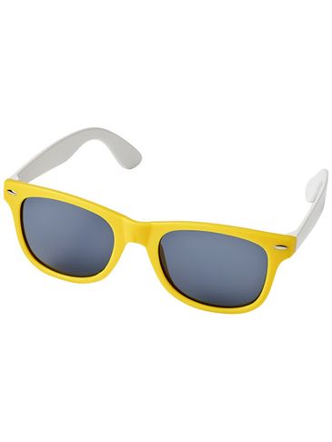 Kolorowe okulary przeciwsłoneczne Sun Ray, żółty