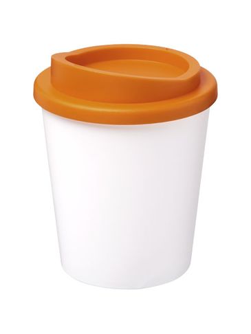 Kubek termiczny Americano® Espresso o pojemności 250 ml, biały / pomarańczowy