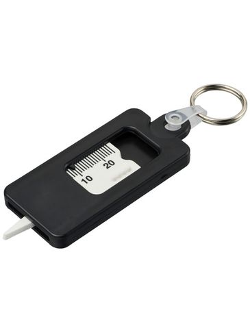 Narzędzie do pomiaru głębokości bieżnika Kym, czarny