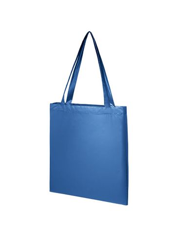 Błyszcząca torba na zakupy Salvador, jasnoniebieski