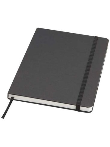 Holm notatnik A5 z papieru z kamienia z kartkami w linie, czarny