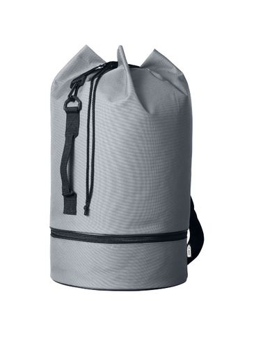Idaho torba podróżna z tworzyw pochodzących z recyklingu, szary