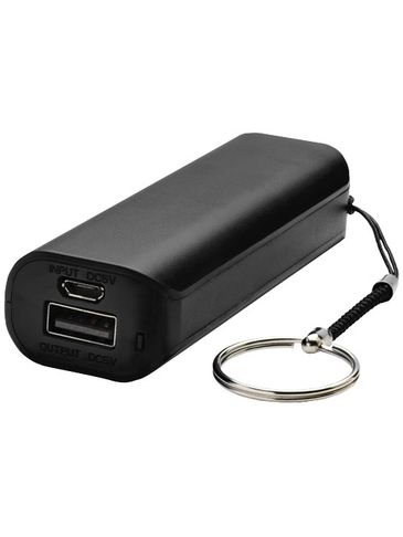 Powerbank 1200 mAh Span, czarny