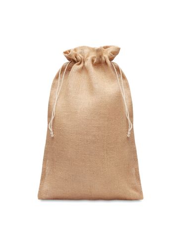 JUTE LARGE - Torba prezentowa z juty 30x47cm