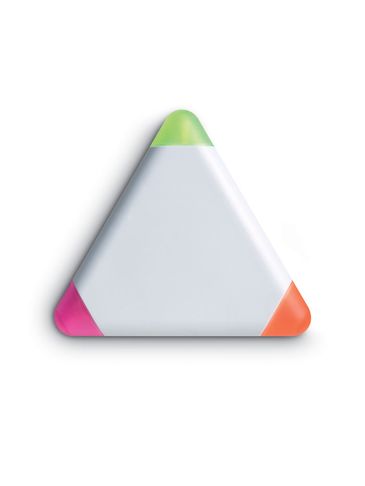 TRIANGULO - Trójkątny zakreślacz, 3 kolory