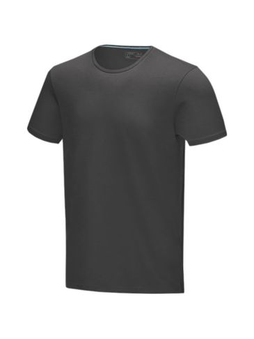 Męski organiczny t-shirt Balfour, szary sztormowy