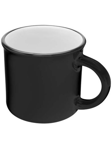 Bario kubek ceramiczny o pojemności 240 ml, czarny