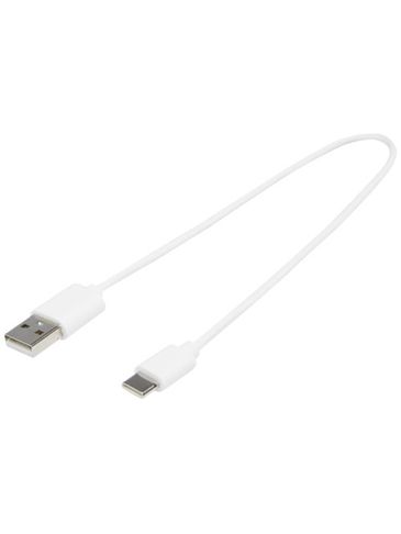Kabel USB-A do USB typu C TPE 2A, biały