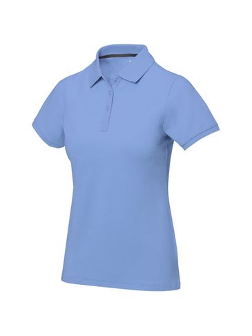 Damskie polo Calgary z krótkim rękawem, jasnoniebieski