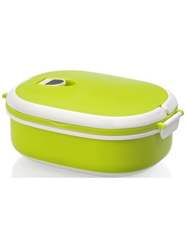 Pudełko na lunch Spiga odpowiednie 750 ml, limonka / biały