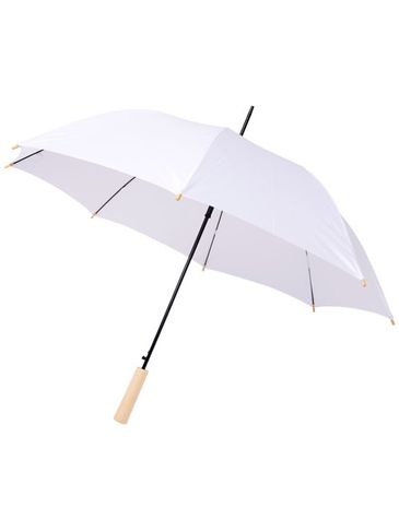 Parasol automatyczny Alina 23” wykonany z plastiku PET z recyklingu, biały