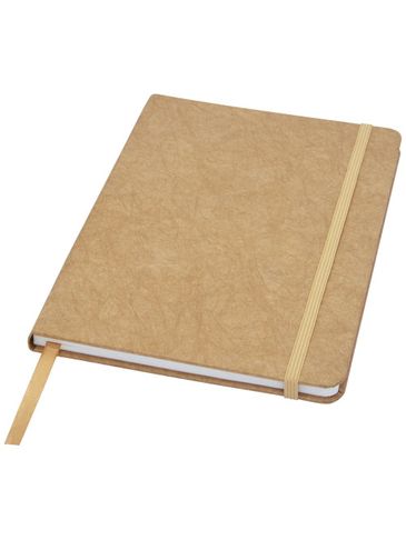 Notatnik Breccia w formacie A5 z papierem z kamienia, brązowy