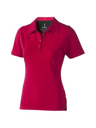 Damskie polo Markham z krótkim rękawem ze stretchu, czerwony